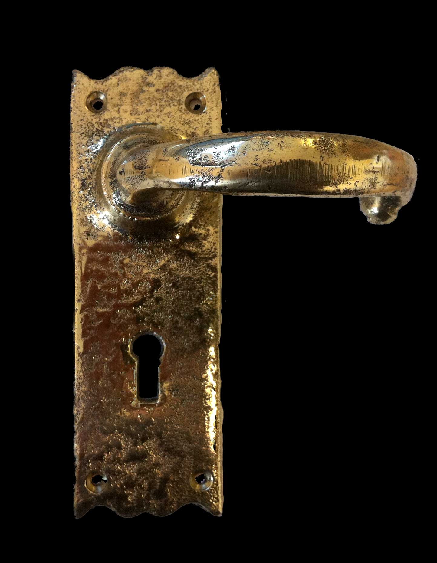 Cedar Greenhouse Brass Handles