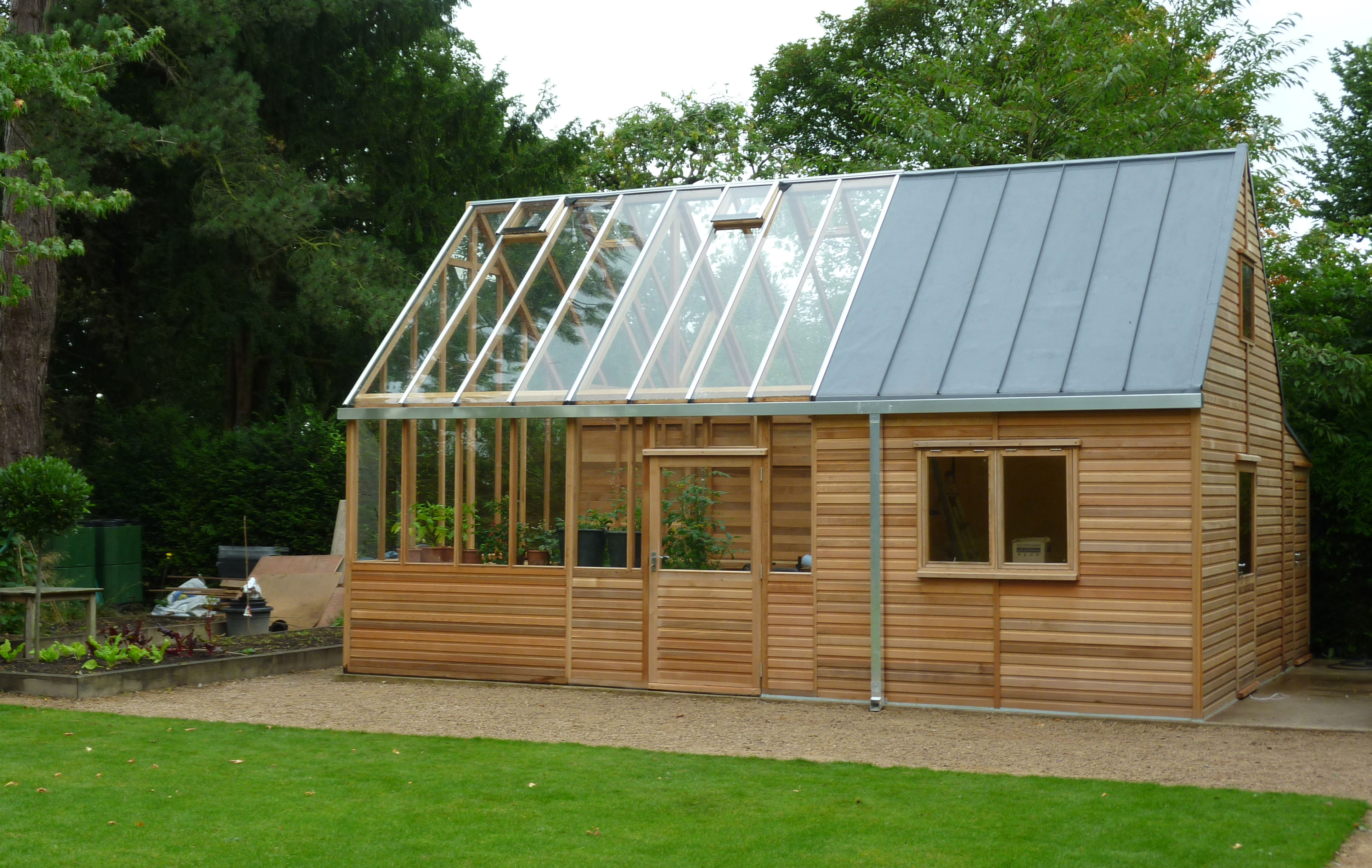 Potting Shed Designs. 15ft X 24ft Kings Bromley Greenhouse ...